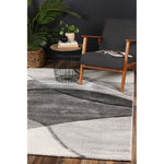 Load image into Gallery viewer, Modern Grey Abstract Turkish Area Rug
