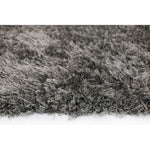 Load image into Gallery viewer, Stunning Soft Round Shaggy Charcoal Turkish Rug
